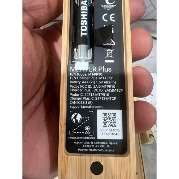 MEATER Plus Wireless Meat Thermometer Lot of 2 Smart Bluetooth BBQ Grill Probe**